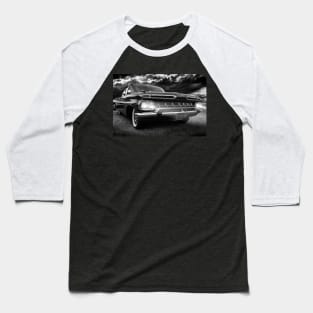 1959 Chevy Impala, chevy black and white Baseball T-Shirt